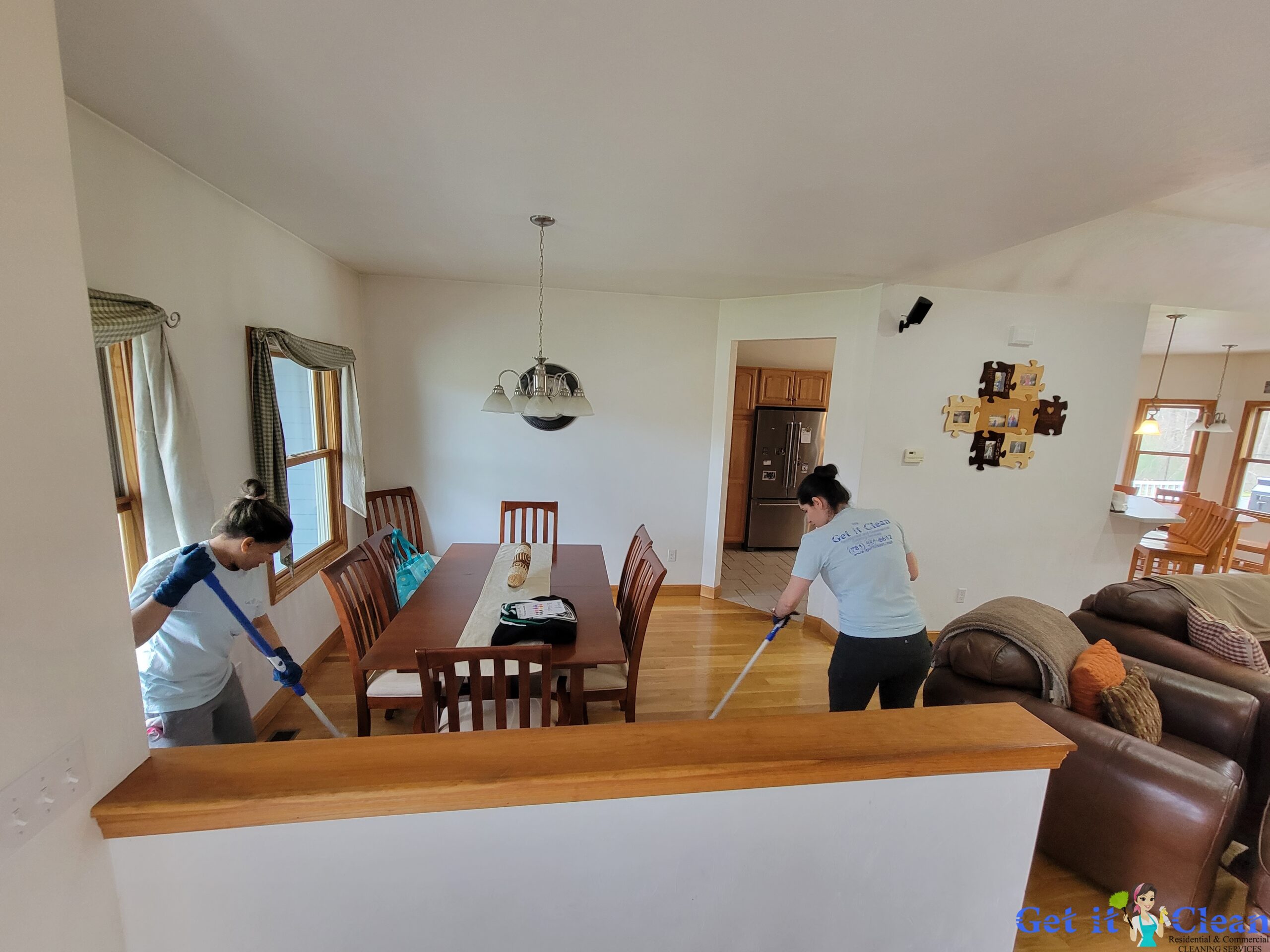 Get it Clean Services house cleaners cleaning floor scaled